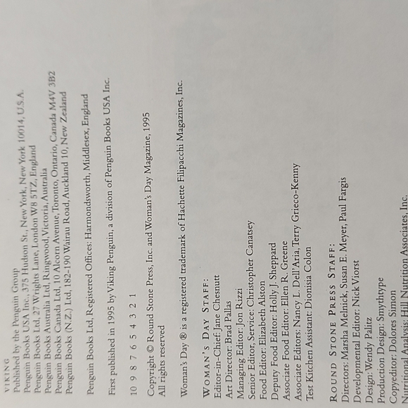 Women's Day Cookbook - Picture 3 of 3